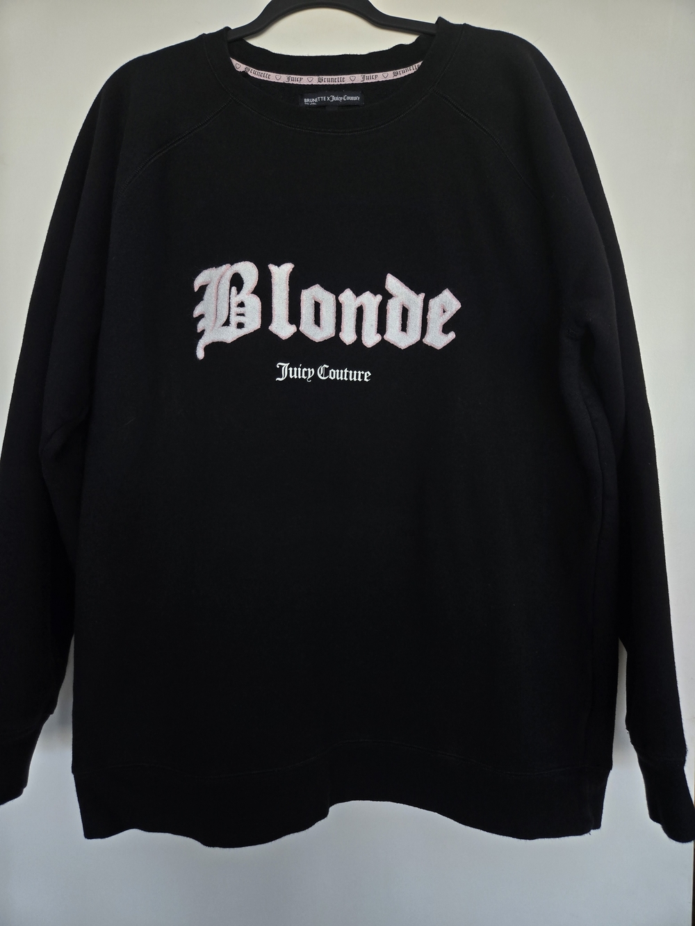 Brunette The Label x Juicy Couture Blonde Sweatshirt M/L